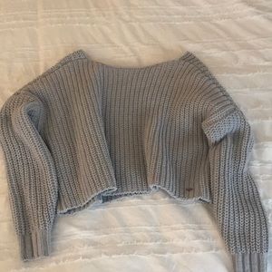 Hollister off the shoulder ish sweater